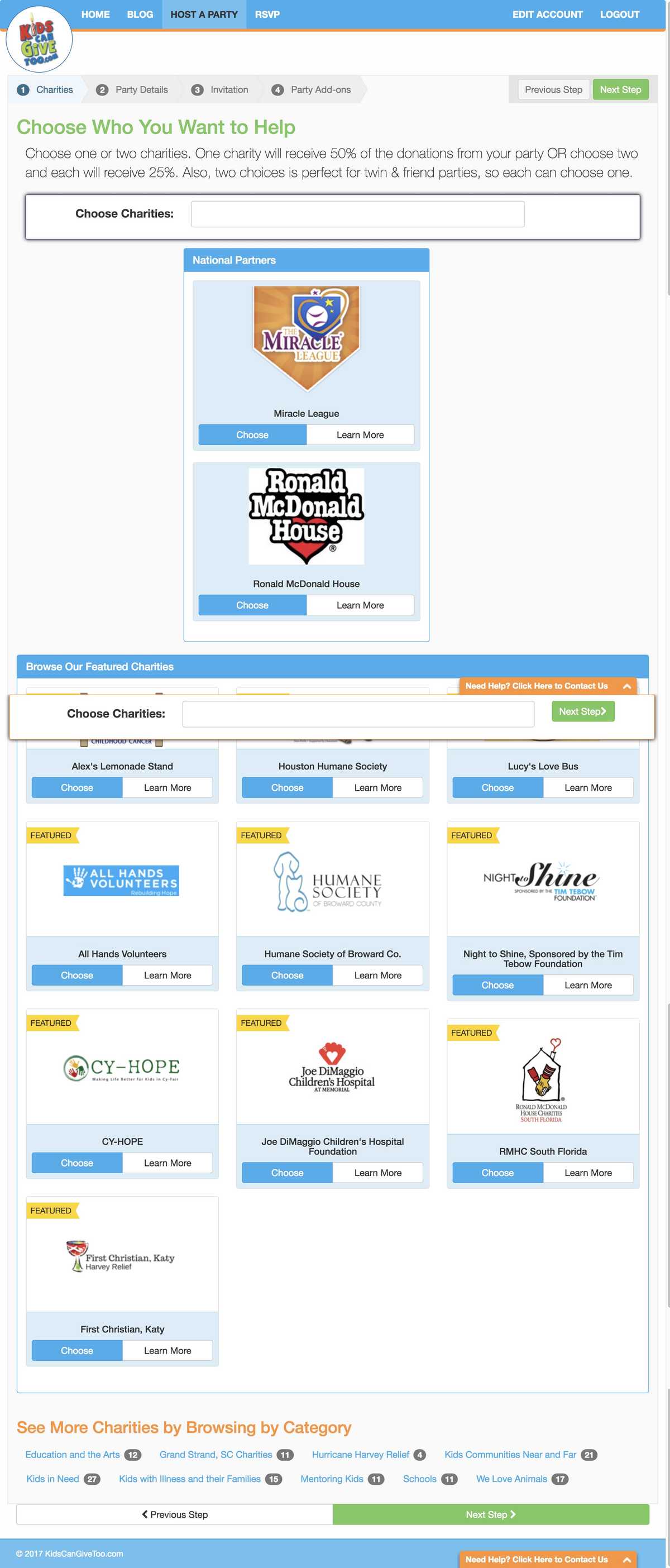 Kids Can Give Too Screenshot